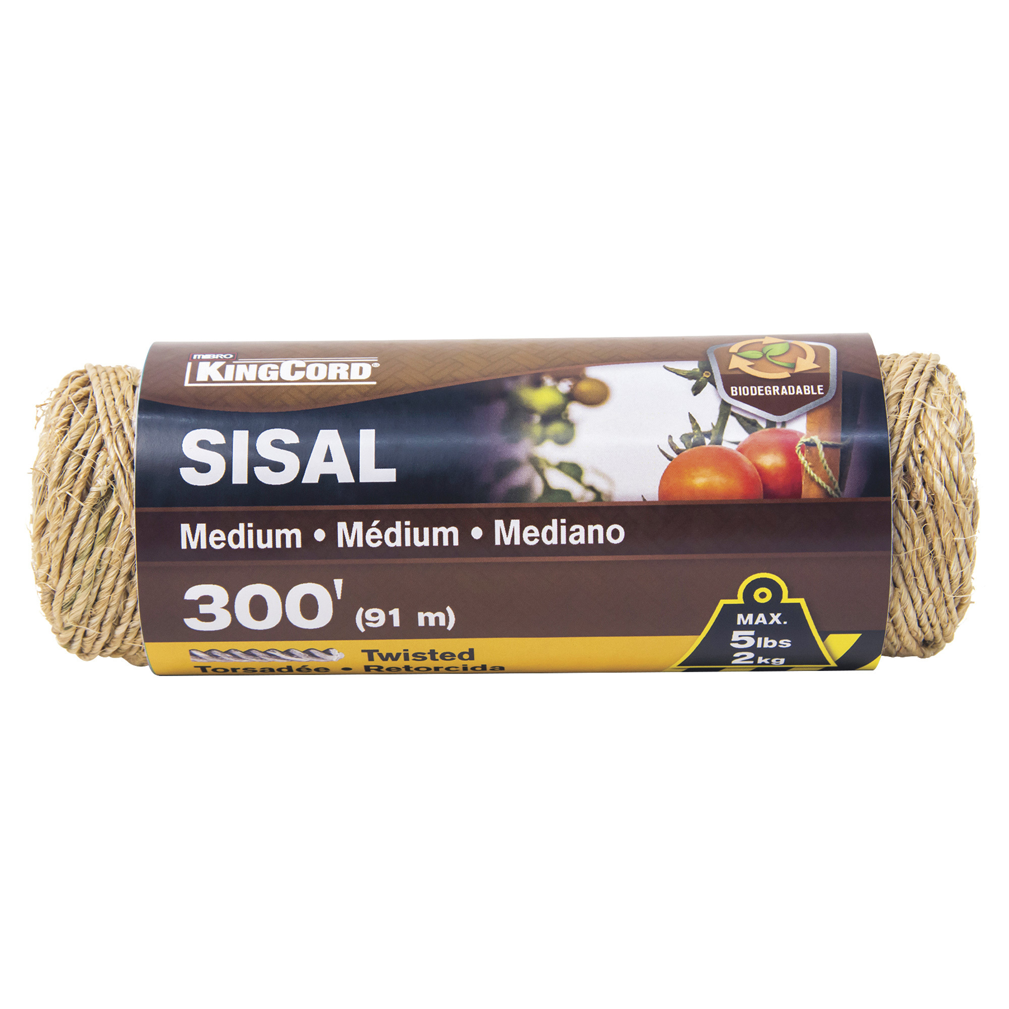 KingCord 300ft. Sisal Medium Twine, Model# 300141BGP10